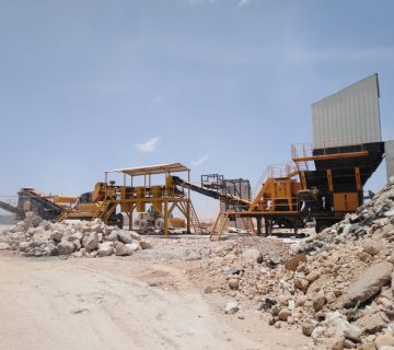 Building Material Recycling plant with capacity of 250 tph in Salalah