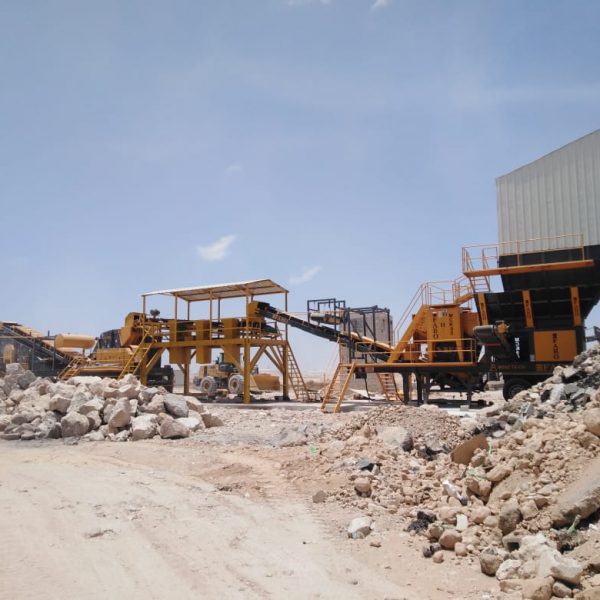 Building Material Recycling plant with capacity of 250 tph in Salalah