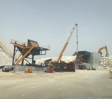 500 TPH gypsum crushing plant passed in Rawyia ,Salalah